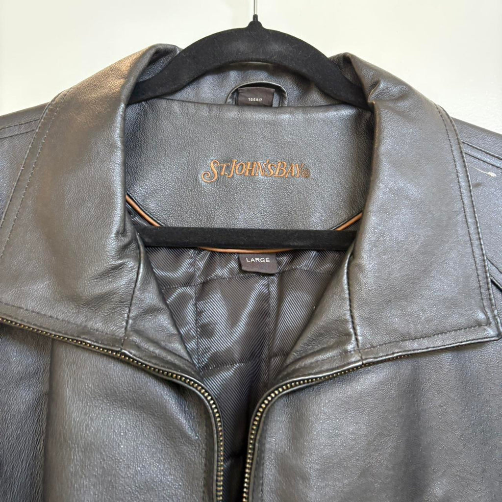 Vintage Leagher Bomber Jacket